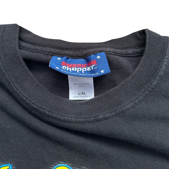 American Chopper '03 Biker Tee Size L/XL SS Black Tee GUC - Picture 5 of 7